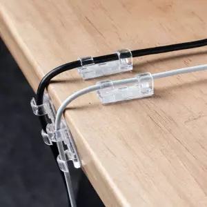 케이블 고정 버클 20P 멀티탭 전선정리 벽고정 M10257 puI6+3irQ