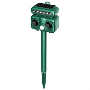 태양열 초음파 조류 야생동물 퇴치기 3in1 초음파/감광조명/LED폭발