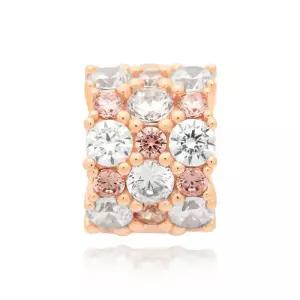 [판도라]788487C01 로즈 핑크 클리어 스파클 참