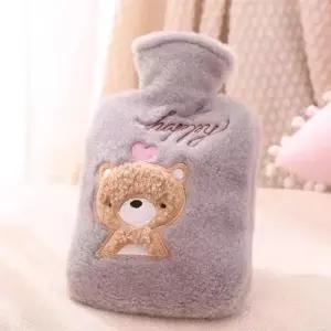 보온 물주머니 보송보송 곰돌이 극세사커버 세트 WFLS0DB