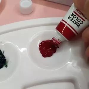 고품질 물감소분 팔렛트 물감팔레트 손걸이형 미술 파레트 미술용품 팔레트 파렛트 미술팔레트 WFHXFN7