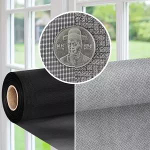 먼지 베란다설치 방진망 자연환기창 황사차단 초 아파트 롤방충망 창문필터