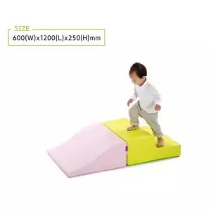 유아 놀이방 경사면 계단블록 파스텔컬러 스펀지 방염 체육매트 복지원 키움터 키즈교구