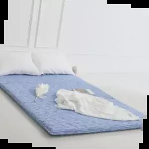 구스이불 더크린 바닥요매트 블루 싱글1인용(요커버/요솜)