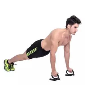 푸쉬업바 S형 운동 홈트 미끄럼방지 팔굽혀펴기 랜덤