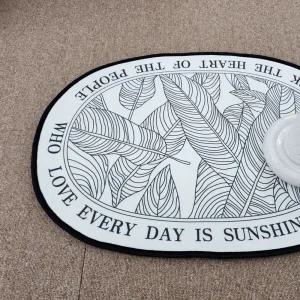 사계절카페트 주방 발매트 북유럽 디자인 러그 감성 인테리어 면매트 화장실 키친