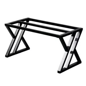 철제 식탁 다리 받침대 낮은 프레임 두꺼운 가구 철재