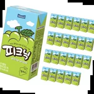 과수원 매일 피크닉 청포도 x 200ml 24팩