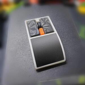 레트로 마우스 ST/Commodore Amiga 2.4G 무선 무음 3D 프린팅 맞춤형 사무실 게임 액세서리 선물