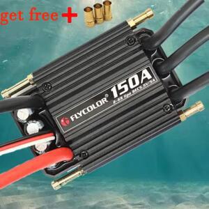 ESC 속도 컨트롤러 Flycolor 150A 90A RC 보트 F2126771F 용 브러시리스 스탠드 2-6S Lipo 5.5V5A