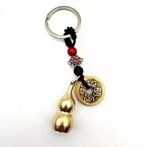 재물운 행운 추천 황동 호리병 꾸안꾸 열쇠고리-WFI1GM9