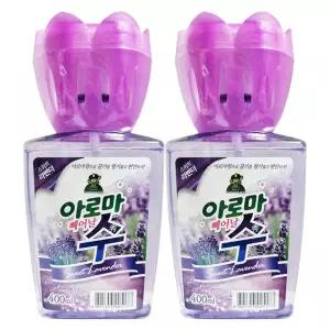 산도깨비 방향제 아로마 수 스위트 라벤더 400mL X 2개