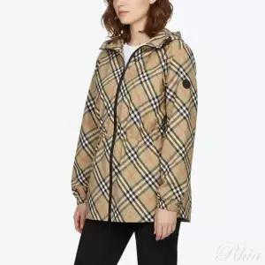 버버리 체크 위스터블 여성 후드 바람막이 아우터 자켓 8110303