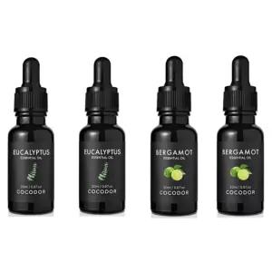 코코도르 유칼립 베르가못 향 에센셜 오일 20ml 4개 BNA