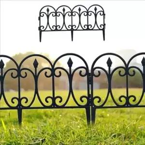 유럽 스타일 미니 정원 조립 울타리 간편 땅꽂이 화단 소품 데코