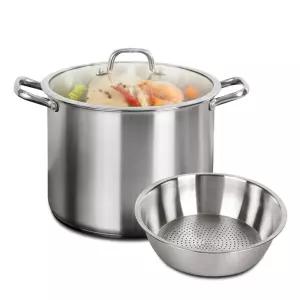 셰프라인 IH 스텐 304 찜곰솥 32cm CLHH-SP3C 멀티찜기 포함 17.2L 대용량 곰솥