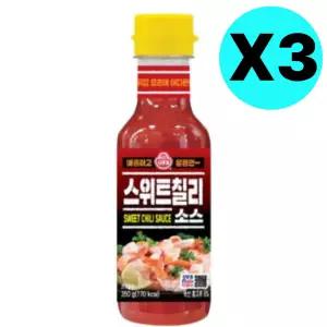 오뚜기 스위트 칠리 소스 새우 월남쌈 딥핑 소스 3개 BNS
