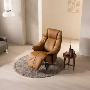 시트앤모어 마벨 천연통가죽 2모터 전동1인 리클라이너 릴렉스체어소파 BJ5501