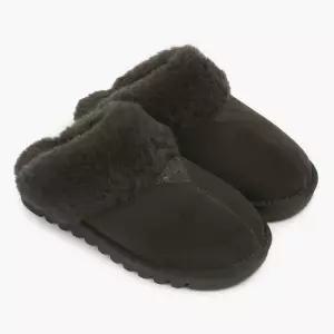 슈즈남성 ELARA 엘라라 2.5CM 소가죽 더블쿠션 양털 슬리퍼 초코렛 K2906004RDW2148907