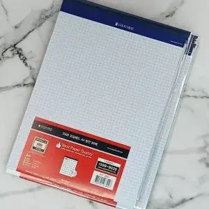 브랜빌 옥스포드 노트/리갈패드-방안 A4 60매 5권 (KYR-WB68265)