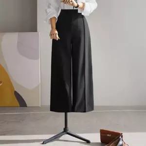 (안나앤플러스) A. 므렌 밴딩 와이드 슬랙스[팬츠C1124H04] 빅사이즈