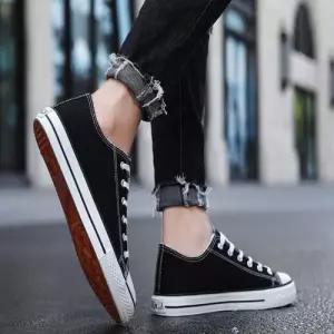 남성 겨울 로우 털캔버스화 털스니커즈 기모단화 방한 WCBB926