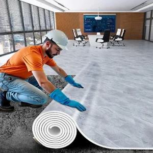 방수 장판 바닥재 매트 거실 시멘트 부엌 두꺼운 미끄럼방지 베란다 한롤