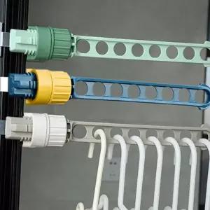 이동식 빨래 건조대 공간활용 접이식 기숙사 창문 빨래 건조대 소형 베란다