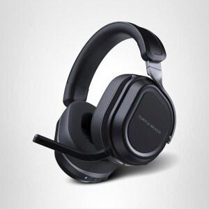 터틀 비치 스텔스 700 3세대 무선 멀티플랫폼 증폭 게이밍 헤드셋, PS5, PS4, PC, 모바일 u2013 60mm 드라이버, AI 노이즈 캔슬링 마이크, 블루투스, 80시간 배터리, 듀얼 송신기 블랙