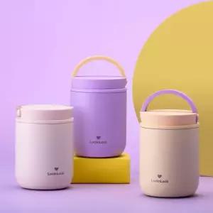 락앤락 휴대용 죽통 300ml 이유식 보온 도시락 리틀럽 푸드자