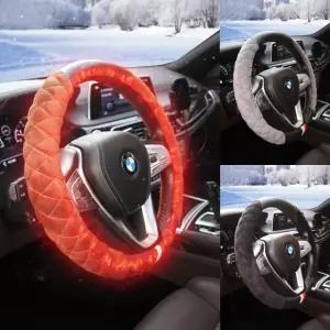 코란도스포츠핸들커버 겨울 극세사