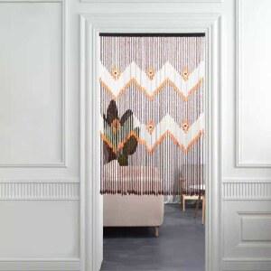 토마토 비즈발 중국집 소품 구슬 목걸이 현관 키트 문발 커튼 나무 G1 귀여운