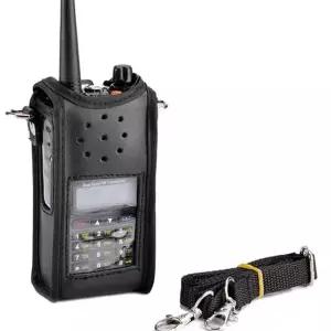 무전기 휴대 케이스 전용 목걸이 파우치 무전기 수납 가방 아웃도어 방수 홀더 스트랩 웨빙