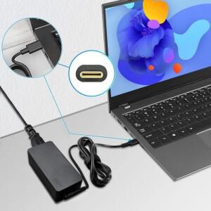 호환 USB C타입 노트북 전원 어댑터 충전기  레노버  델  HP  에이서  크롬북  아수스  삼성  소니와 호환