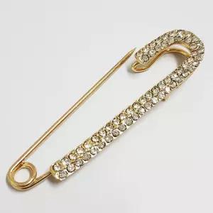 [모두쇼핑]큰옷핀 패션브로치 큐빅 장식 브롯치 랜덤색상 장식옷핀 옷핀