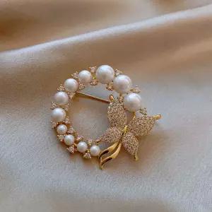 [모두쇼핑]포인트 한복용 스카프 장신구 뱃지 브러찌 옷핀 진주옷핀 여성용옷핀 정장옷핀 선물브로치 선물