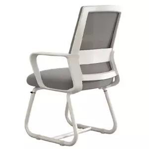 바퀴없는 사무용 의자 바퀴 블랙프레임 강철다리