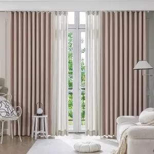 [하프클럽/지나송]지나송 어반 이중암막커튼 패키지 슈퍼특대형