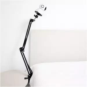 홈캠거치대 관절형 수직 책상 침대 고정 클램프 각도조절 헤이홈 타포 이글루캠 티피링크 샤오미 호환