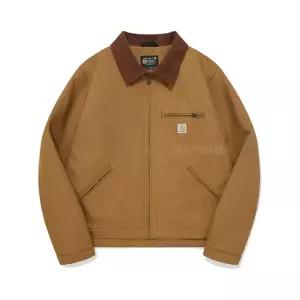 카라 자켓 103828 덕 디트로이트 브라운