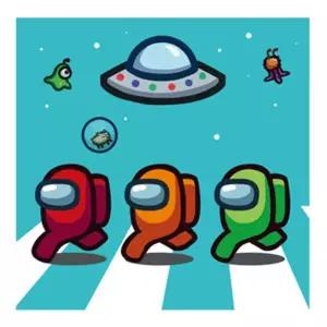 [아트박스]/하비스스퀘어 어몽어스 DAILY시리즈 신호등 캔버스 25x25cm