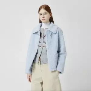 CC콜렉트 정상가 549000원 금속 토글 장식 퍼 자켓 C254PSJ611 148578