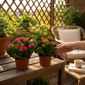 윤스가든 가랑코에 카랑코에 사계절피는꽃 다육식물 꽃모종 공기정화식물 실내화초 반려식물 소형