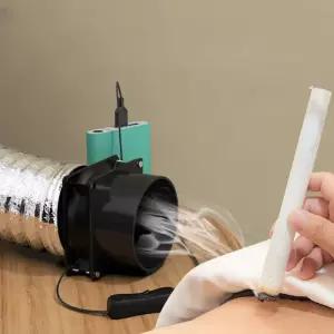 뜸배연기 환기 송풍기 제환기 소형 시로코펜 흡연 냄새제거 USB형 공기순환 서큘레이터