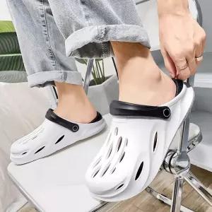 낚시신발 남성용 여름 샌들 고품질 야외 비치 편안한 부드러운 바닥 남성 슬리퍼 캐주얼 신발