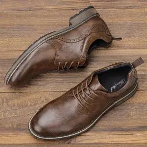 낚시신발 남성 캐주얼 신발 패션 브랜드 편안한 가죽 # Al726 40 ~ 46