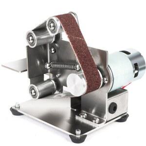 벨트 그라인더 사포 연마기 목공 소형 샌딩기 탁상용 연삭기 연마