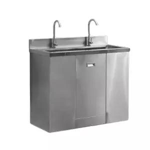 병원용 싱크대 스크럽 1인용 의료진 페달식 수술실 세척대