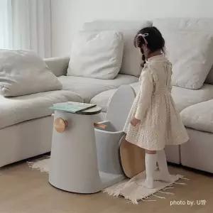 베스트리빙 키즈 바이크 원목 수납형 책상 겸 스툴