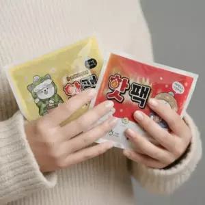 ( )이리눕개 핫팩 휴대용 손난로 귀여운 캐릭터 난로 5개 1세트